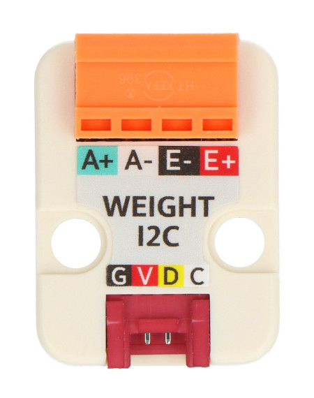 Weight I2C Unit - czujnik nacisku - HX711 - moduł rozszerzeń Unit - M5Stack U180