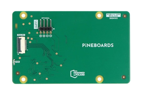 Pineboards HatBRICK! Commander - adapter 2 x PCIe Gen2 do Raspberry Pi 5