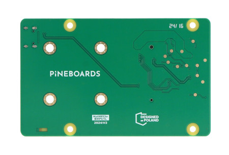 Pineboards Hat mPCIe - adapter mini PCIe + USB 2.0 + nano SIM do Raspberry Pi 5