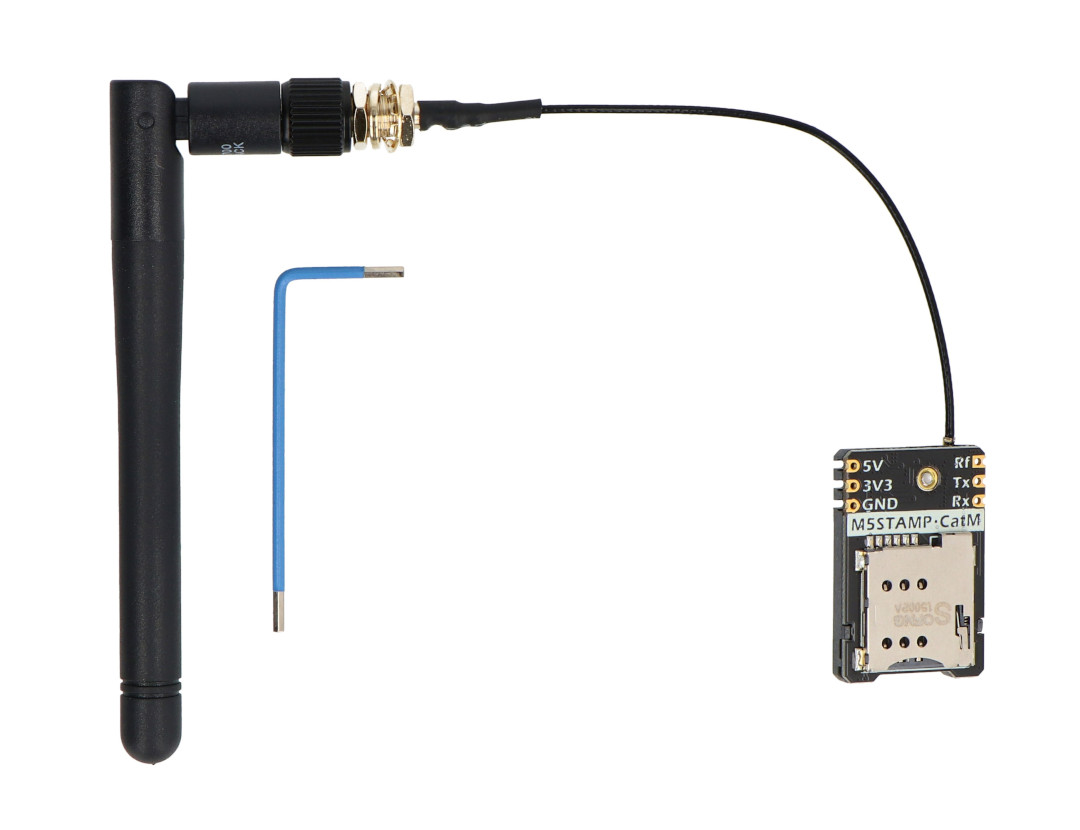 M5Stamp CAT-M - moduł IoT CAT-M / NB-IoT z anteną - SIM7080G - M5Stack S003