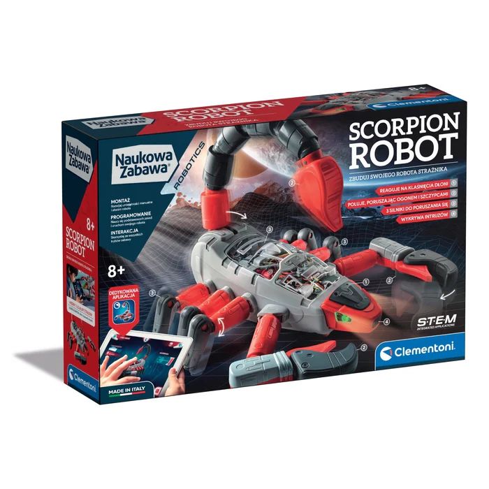 Zestaw konstrukcyjny Robotics - Mecha Skorpion - Clementoni 50718