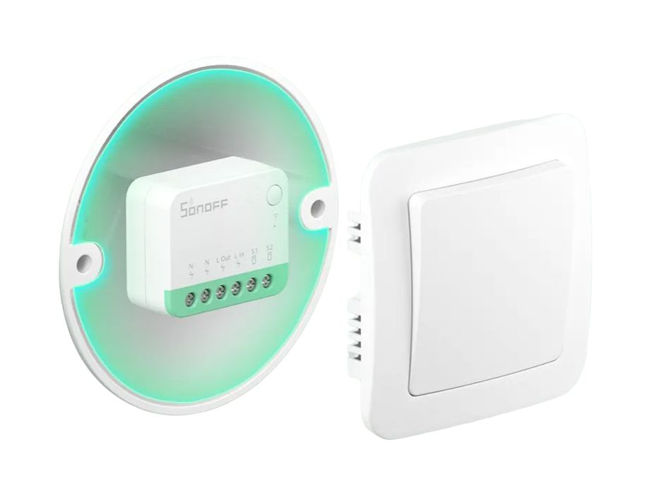 Sonoff Mini R4M - inteligentny dopuszkowy przekaźnik 240 V WiFi - Matter - aplikacja Android / iOS