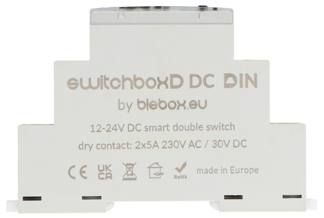 BleBox SwitchBoxD DC DIN