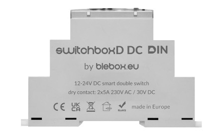 BleBox SwitchBoxD DC DIN