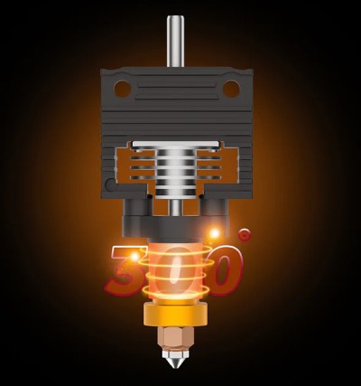 Ceramiczna głowica hotend do drukarek 3D Creality K1 / K1C / K1 Max - Quick-Swap