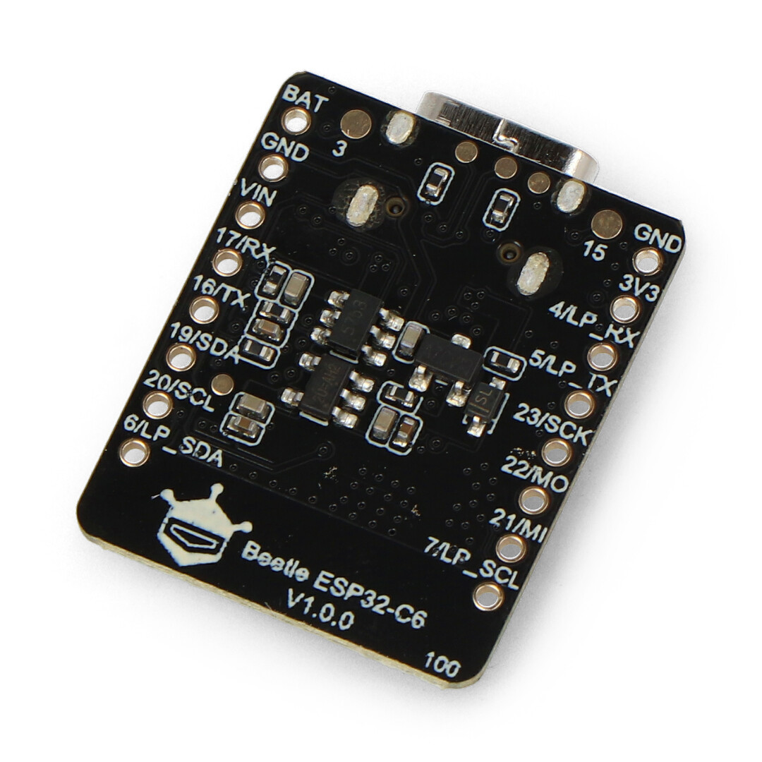 Beetle ESP32-C6 - miniaturowa płytka rozwojowa IoT - WiFi / Bluetooth / Thread / ZigBee / Matter - DFRobot DFR1117