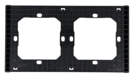 Sonoff M5-2C-80-F - ramka do włącznika ściennego M5-80 - podwójna - czarna