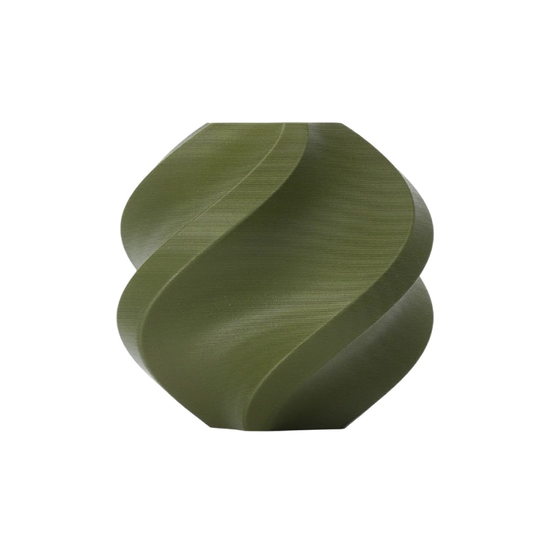 Filament Bambu Lab PLA Matte 1,75 mm 1 kg - w zestawie z wielorazową szpulą - Dark Green