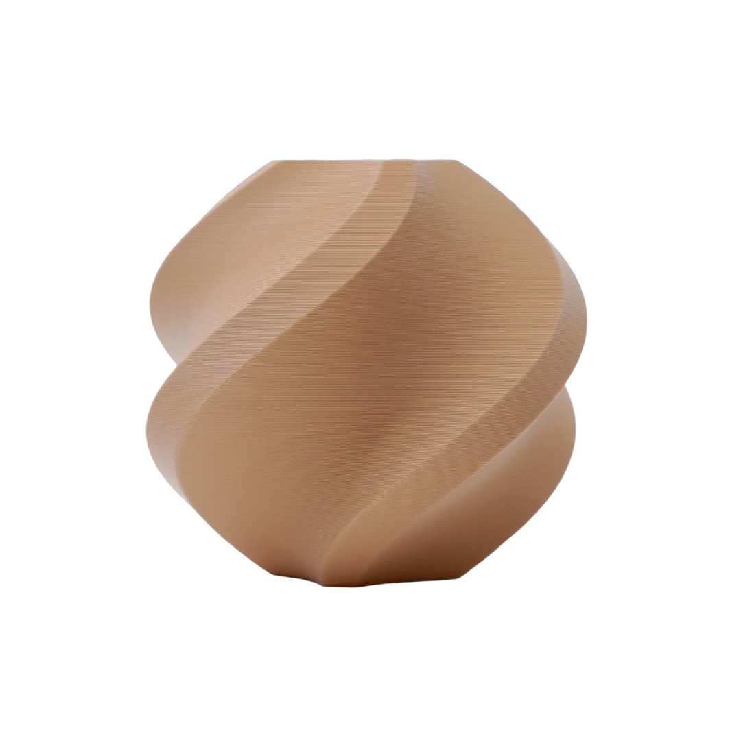 Filament Bambu Lab PLA Matte 1,75 mm 1 kg - w zestawie z wielorazową szpulą - Latte Brown