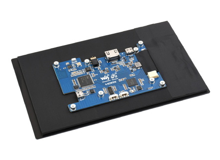 Ekran dotykowy pojemnościowy LCD IPS 8'' 1280 x 800 px HDMI + USB do Raspberry Pi, Jetson Nano i PC - Waveshare 23741