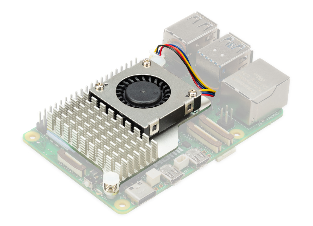 Radiator z wentylatorem Raspberry Pi Active Cooler