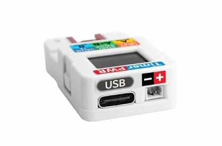 TimerPWR Unit - moduł zarządzania zasilaniem z wyświetlaczem OLED 0,66'' - INA3221 - moduł rozszerzeń Unit - M5Stack U189