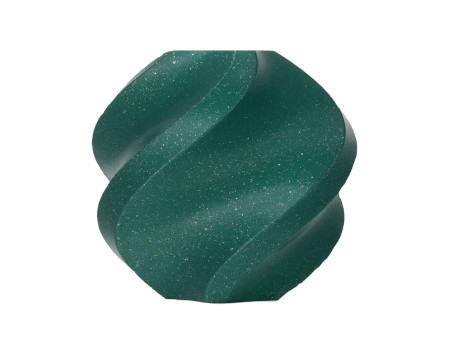 Filament Bambu Lab PLA Sparkle 1,75 mm 1 kg - w zestawie z wielorazową szpulą - Alpine Green Sparkle