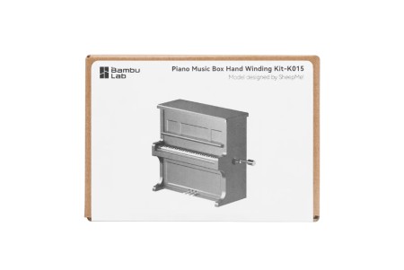 Piano Music Box Winding Kit-015 - zestaw do budowy pozytywki - Bambu Lab