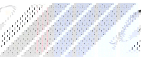 Zestaw podświetlenia LED Lithophane - KC010 - 192 x 144 mm - 4 szt. - Bambu Lab