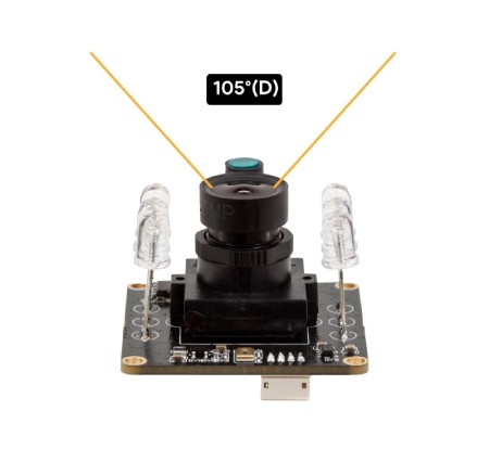 Kamera 2 MPx OV2710 - dzień / noc z automatycznym IR-CUT - USB 2.0 / UVC - ArduCam B0506
