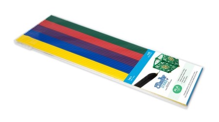Filament 3Doodler Create+ PLA 3 mm - 25 sztuk - 5 kolorów - PL-MIXNEW1