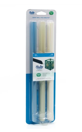Filament 3Doodler Create+ PLA 3 mm - 75 sztuk - Clear