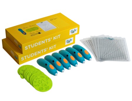 3Doodler EDU Start+ Learning Pack - zestaw edukacyjny - 6 długopisów 3D z akcesoriami