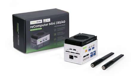 reComputer Mini J4012 z płytką rozszerzeń - Nvidia Orin NX 16 GB RAM + 128 GB NVMe - Seeedstudio 114993553