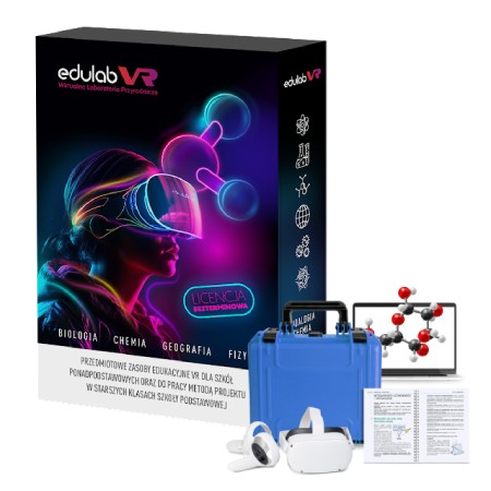 eduLabVR - Wirtualne laboratoria przyrodnicze - biologia, geografia, fizyka, chemia