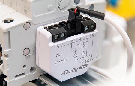 Shelly EM Gen3 - jednofazowy miernik energii + przekładnik 50 A - WiFi / Bluetooth - aplikacja Android / iOS