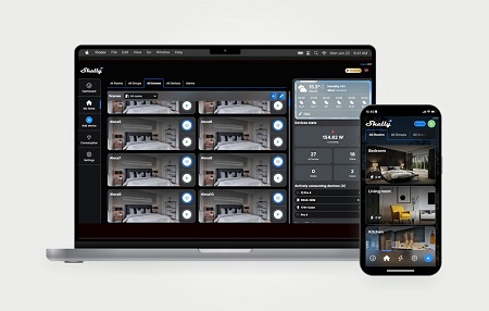 Shelly EM Gen3 - jednofazowy miernik energii + przekładnik 50 A - WiFi / Bluetooth - aplikacja Android / iOS