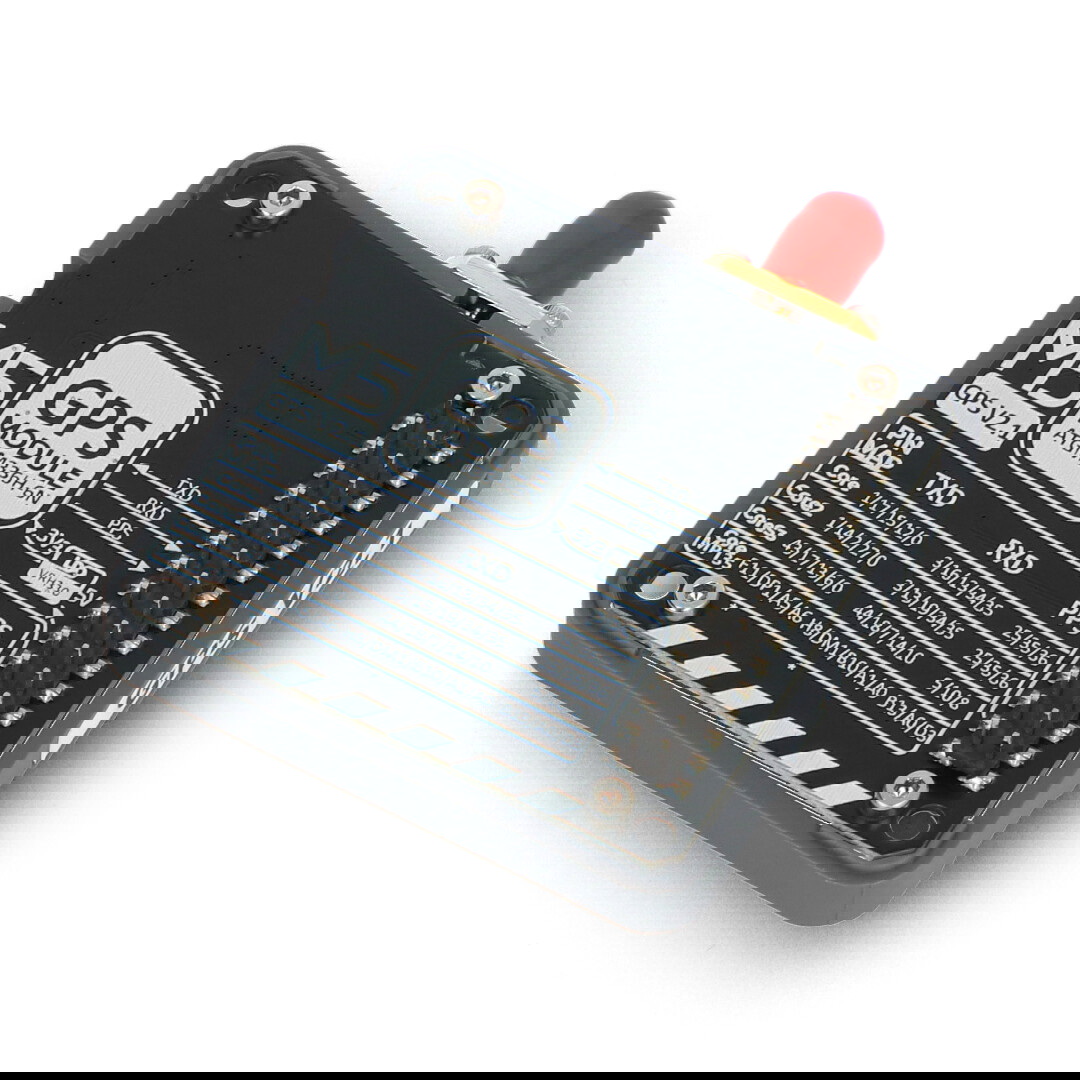 Moduł GPS v2.1 z anteną SMA - AT6668 - do modułów deweloperskich M5Core - M5Stack M003-V2.1