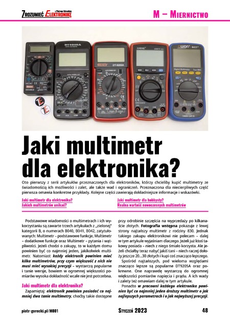 Zrozumieć Elektronikę