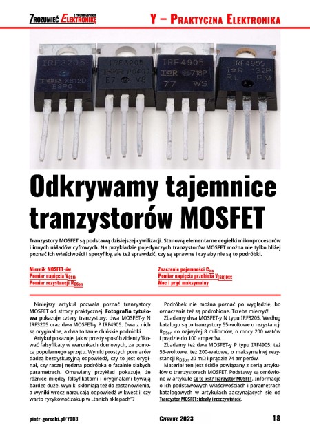 Zrozumieć Elektronikę