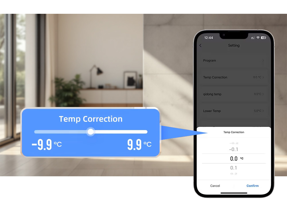 Tuya - ścienny termostat zwierny WiFi TR021
