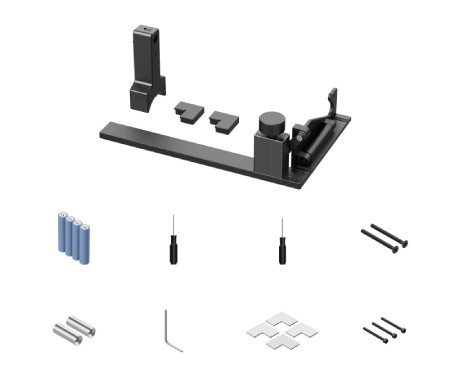 Zestaw akcesoriów do modułu obrotowego xTool RA2 Pro