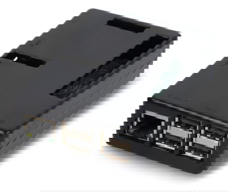 Obudowa Raspberry Pi na zatrzaski - czarna