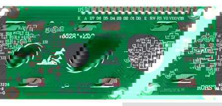 Wyświetlacz - widok z tyłu.