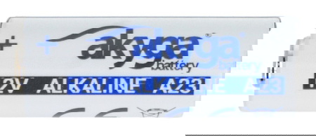 Bateria alkaliczna Zn-MnO2 - 12 V / 58 mAh - 23A - Akyga AKY2534