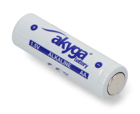 Bateria AA (LR6) alkaliczna Zn-MnO2 - 1,5 V / 3050 mAh - Akyga AKY2068 - blister - 4 szt.