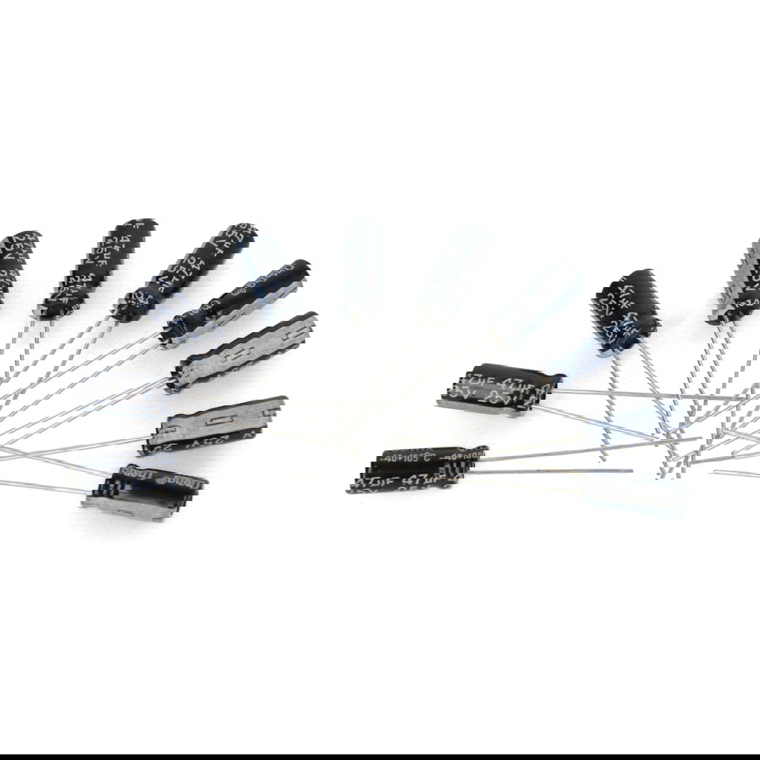Kondensator elektrolityczny 47 uF / 25 V 5x11 mm 105C THT - 10 szt.
