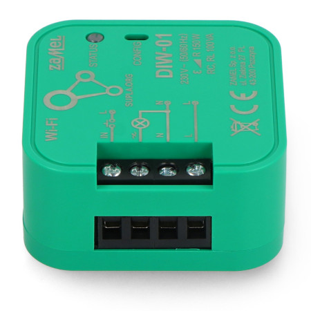 Zamel Supla DIW-01 - ściemniacz oświetlenia WiFi - aplikacja Android / iOS