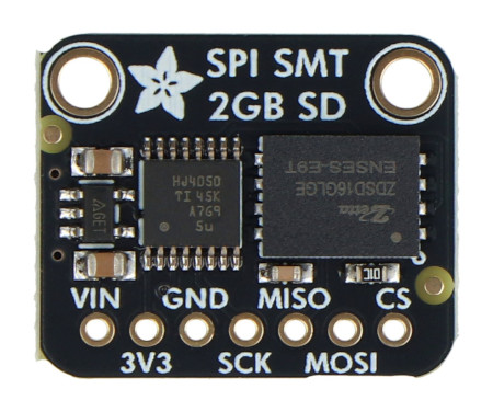 SPI Flash SD Card - XTSD 2 GB - moduł z pamięcią NAND Flash - Adafruit 6038