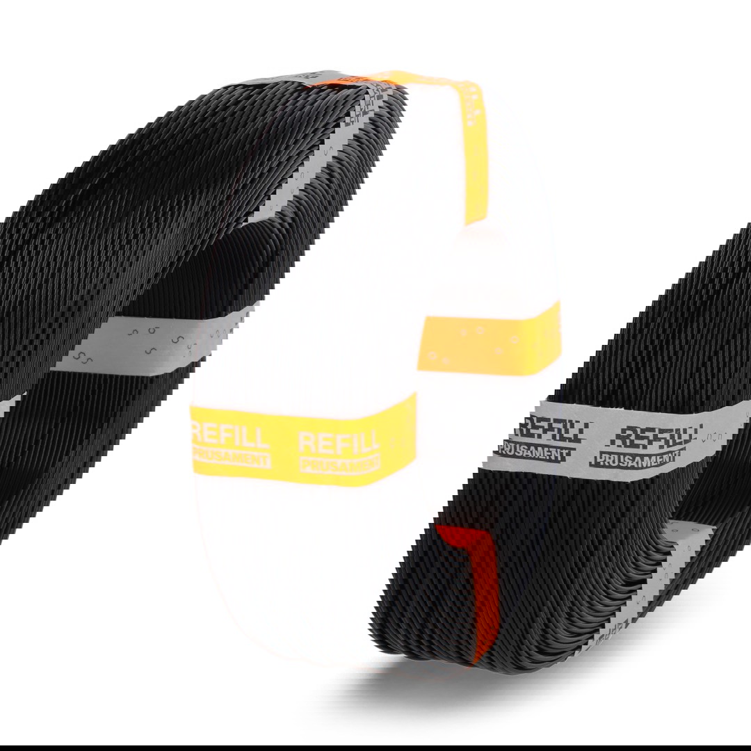 Filament Prusa Refill PLA 1,75 mm 0,9 kg - Jet Black