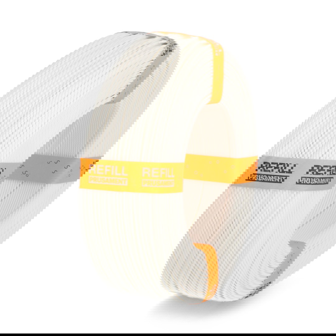 Filament Prusa Refill PLA 1,75 mm 0,9 kg - Pristine White NFC