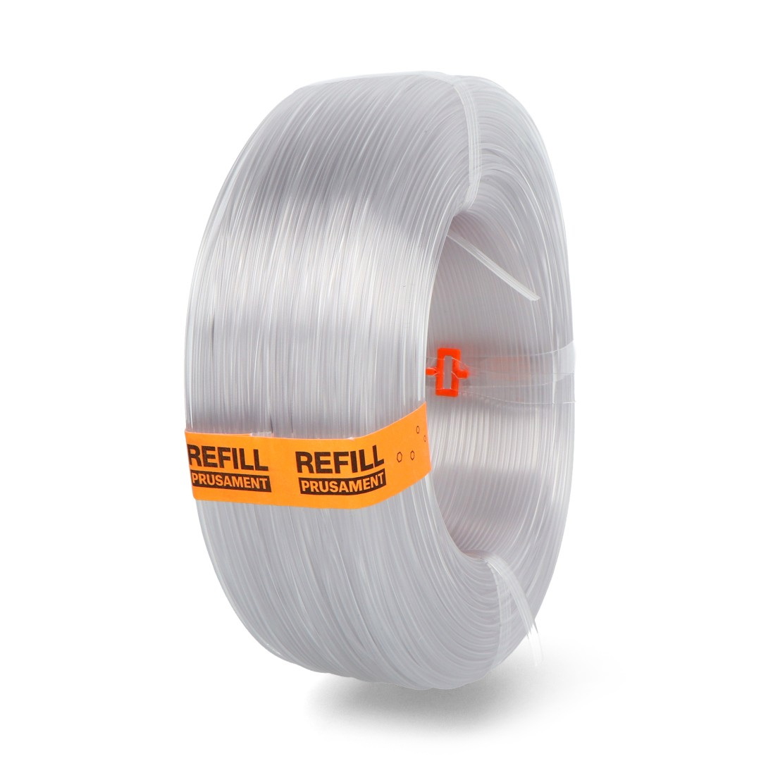 Filament Prusa Refill PETG 1,75 mm 0,9 kg - Clear NFC