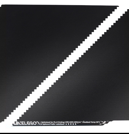 Nakładka PEI teksturowana na stół roboczy do drukarek 3D Elegoo Neptune 4 / 4 Pro - 225 x 225 mm