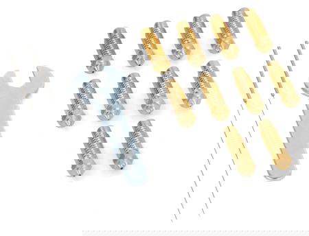Zestaw dysz 0,4 mm / 0,6 mm / 0,8 mm / 1 mm do drukarek 3D Elegoo Neptune 4 Plus / 4 Max - mosiądz