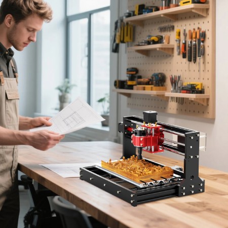 Stabilna oś Z i wydajne wrzeciono