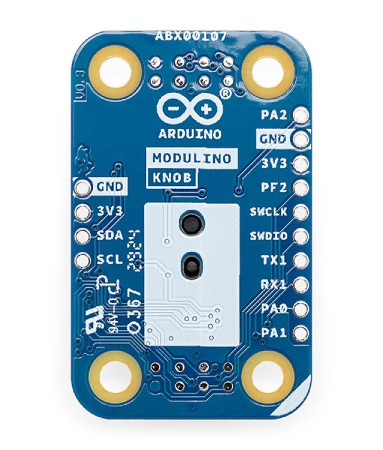 Arduino Modulino Knob - moduł z enkoderem obrotowym i przyciskiem - Qwiic - ABX00107