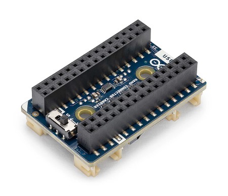 Arduino Nano Connector Carrier - płytka rozszerzeń Qwiic / Grove / microSD - ASX00061 