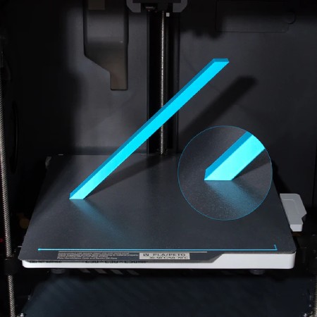 BIQU Panda Double-CryoGrip Textured - dwustronna magnetyczna nakładka - do drukarek Bambu Lab P1, X1 i A1 - 257 x 257 mm