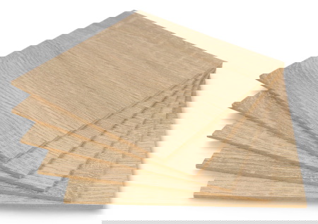 Płyta HDF sonoma - 3 mm - 160 x 160 mm - 5 szt.