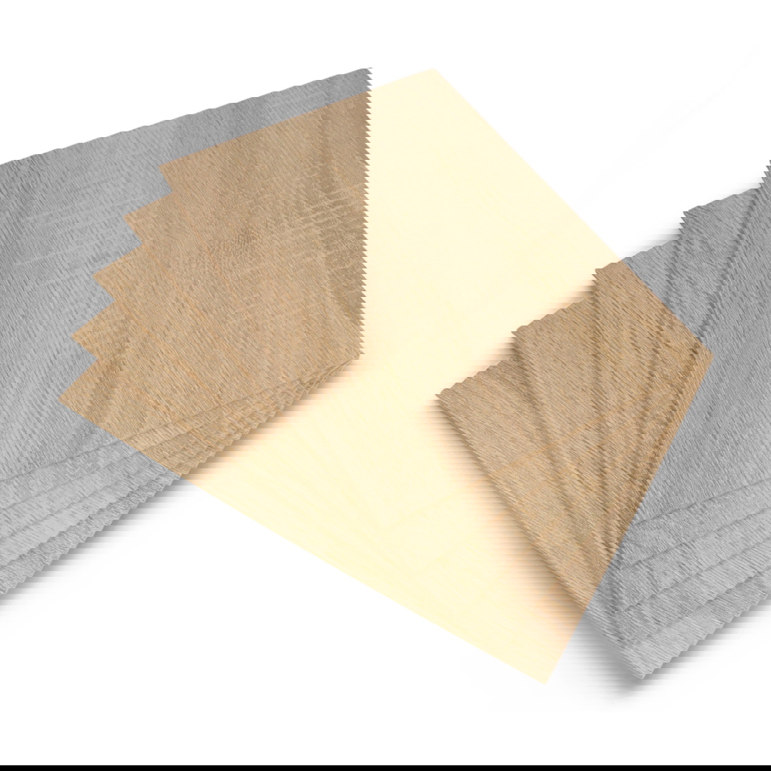 Płyta HDF sonoma - 3 mm - 210 x 297 mm - 5 szt.